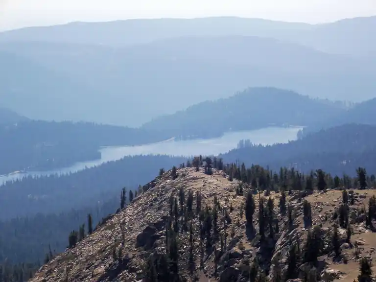 Huntington Lake in Sierra National Forest near China Peak